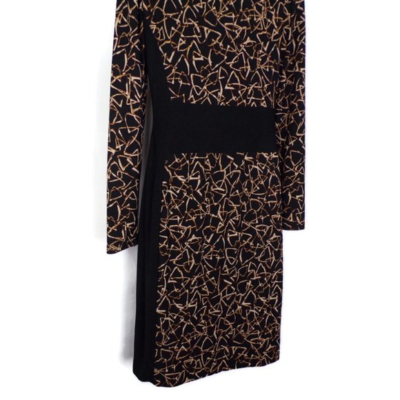 Lauren Ralph Lauren Two-Tone Print Shirred 2426 - Picture 7 of 7